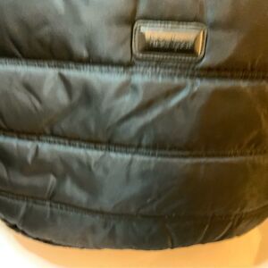 Falchi Sport Brown Nylon Bag Leather Strap Large